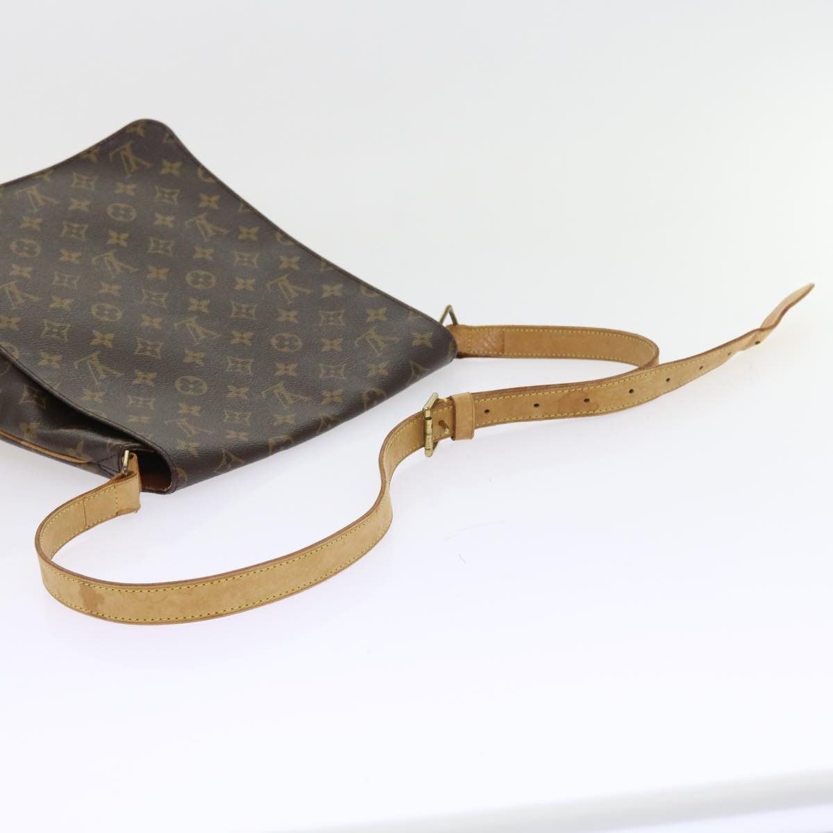 LOUIS VUITTON Monogram Musette Shoulder Bag M51256 LV Auth 55957