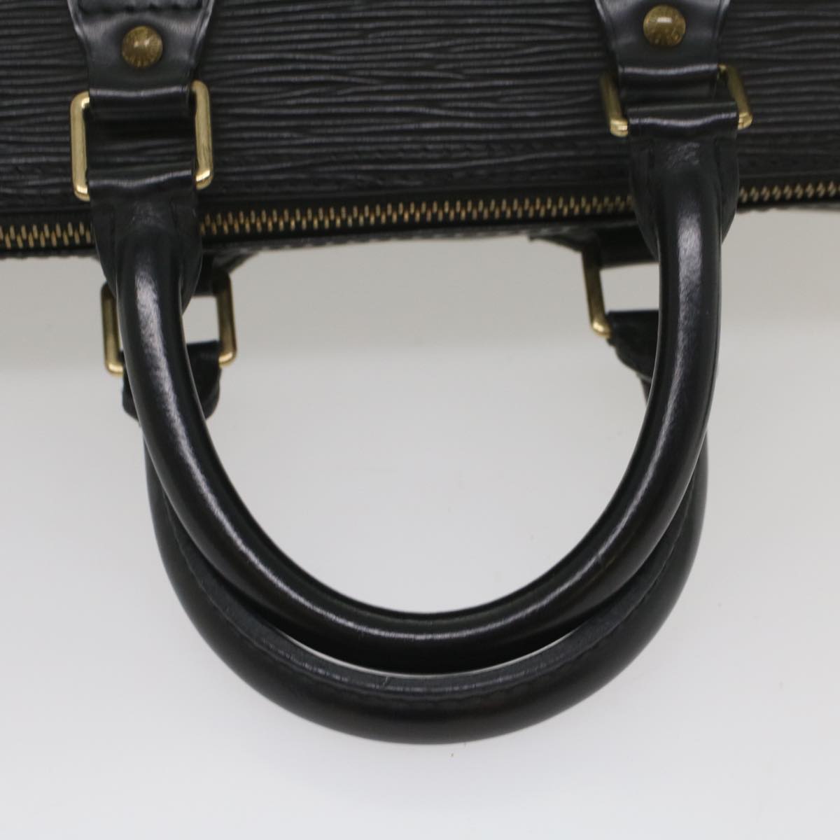 LOUIS VUITTON Epi Speedy 25 Hand Bag Black M43012 LV Auth 55997