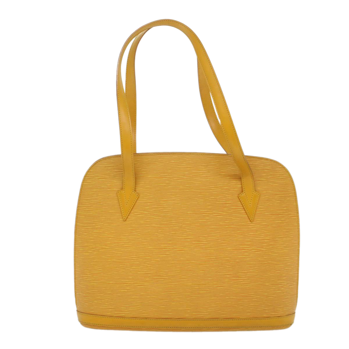 LOUIS VUITTON Epi Lussac Shoulder Bag Yellow M52289 LV Auth 55999