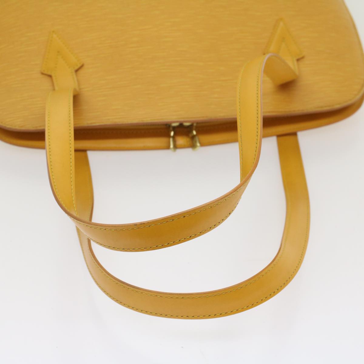 LOUIS VUITTON Epi Lussac Shoulder Bag Yellow M52289 LV Auth 55999