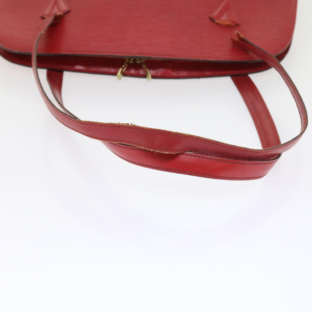 LOUIS VUITTON Epi Lussac Shoulder Bag Red M52287 LV Auth 56000