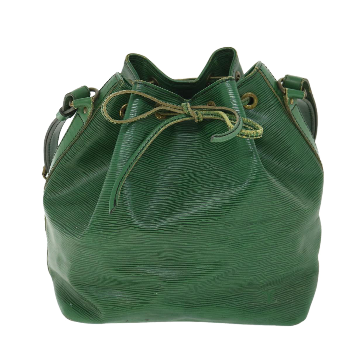 LOUIS VUITTON Epi Petit Noe Shoulder Bag Green M44104 LV Auth 56006