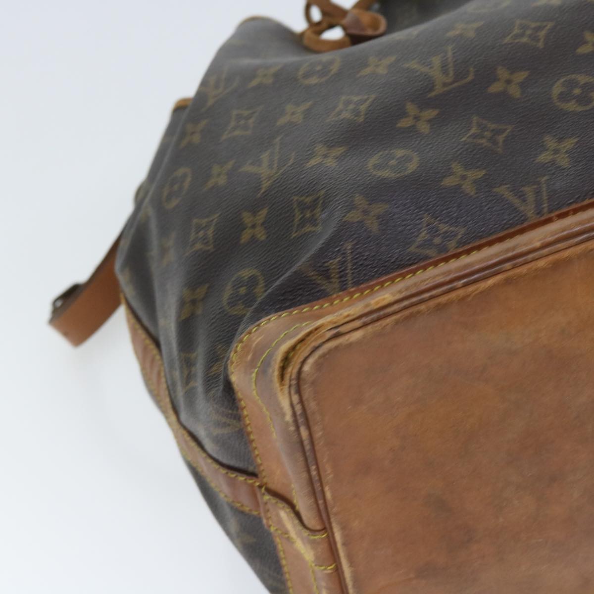 LOUIS VUITTON Monogram Noe Shoulder Bag M42224 LV Auth 56019