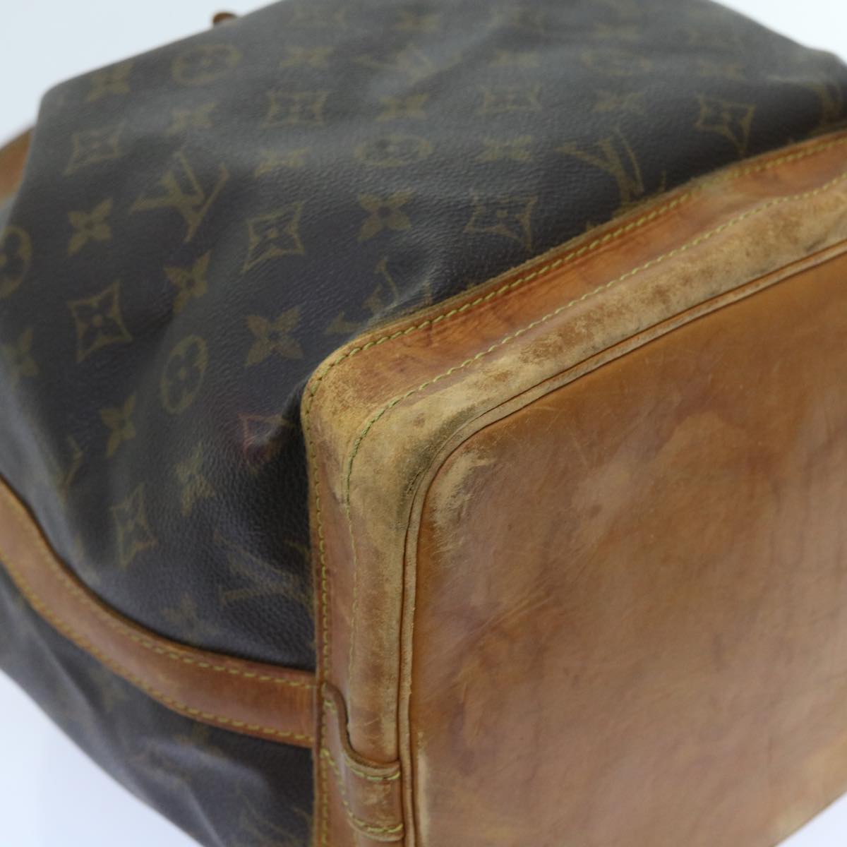 LOUIS VUITTON Monogram Noe Shoulder Bag M42224 LV Auth 56021