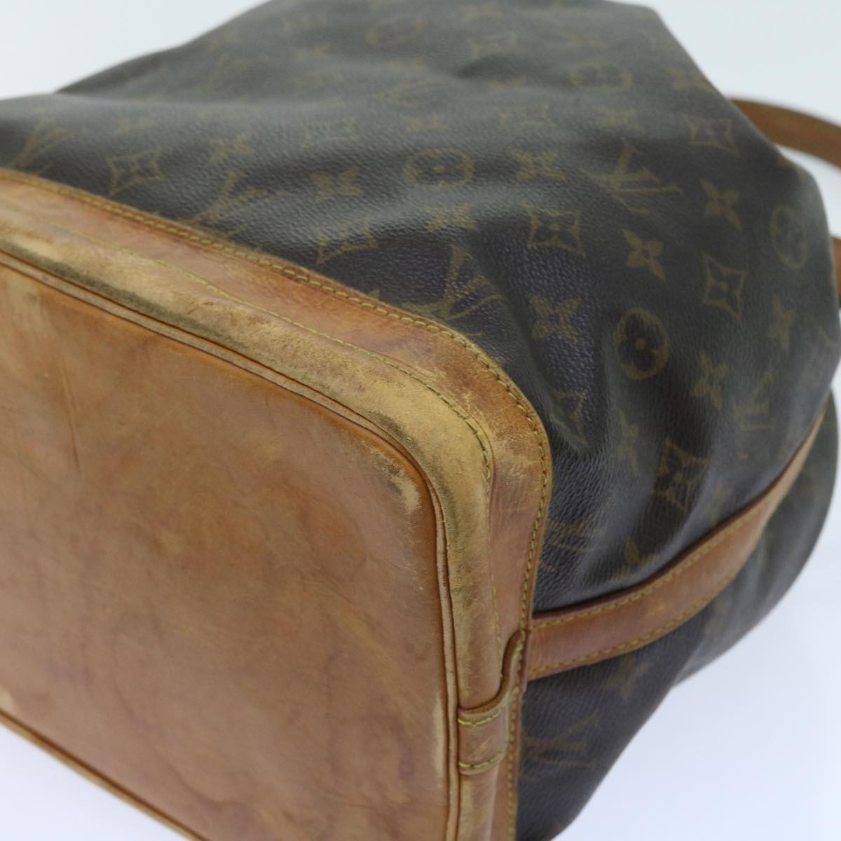 LOUIS VUITTON Monogram Noe Shoulder Bag M42224 LV Auth 56021