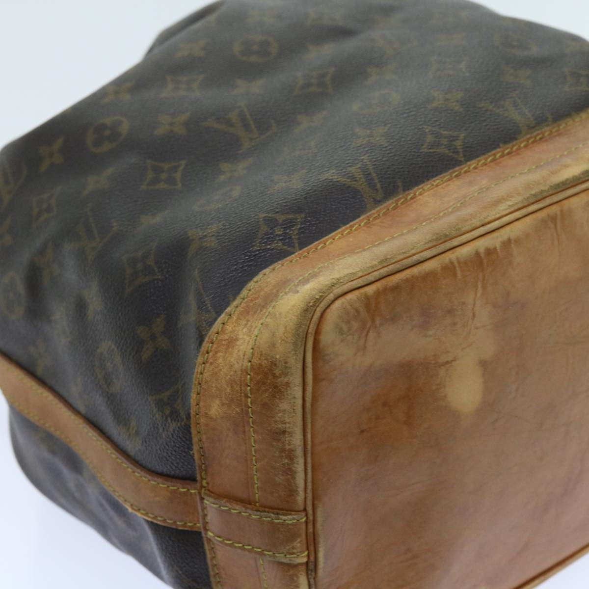 LOUIS VUITTON Monogram Noe Shoulder Bag M42224 LV Auth 56021