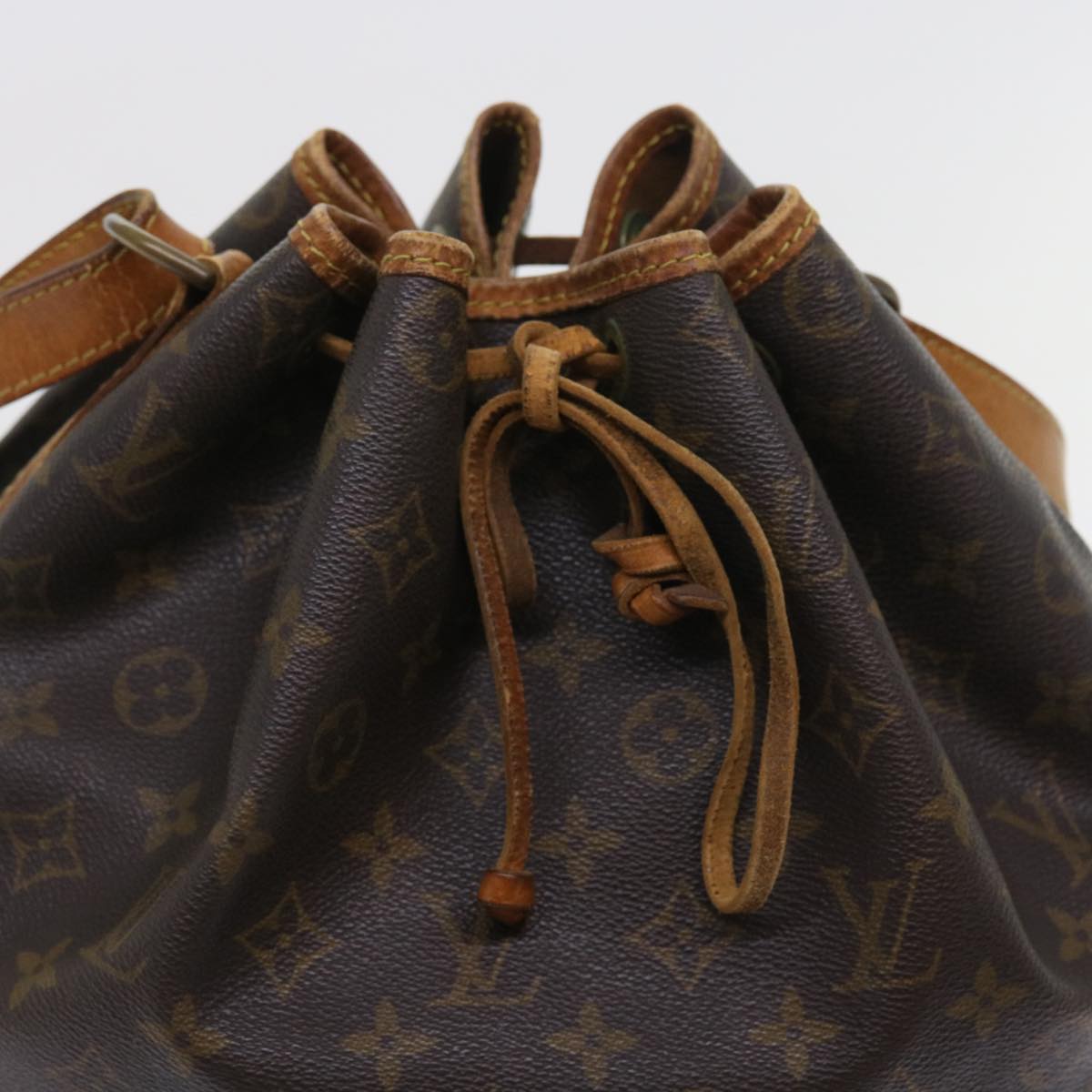 LOUIS VUITTON Monogram Noe Shoulder Bag M42224 LV Auth 56021