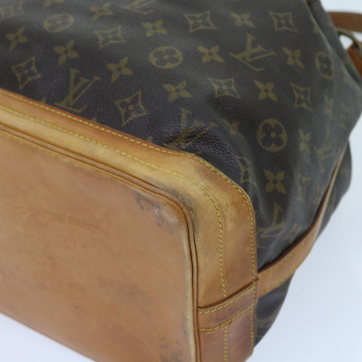 LOUIS VUITTON Monogram Noe Shoulder Bag M42224 LV Auth 56023