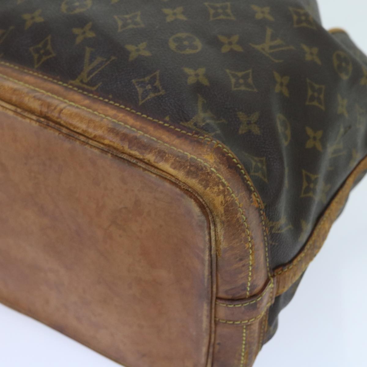 LOUIS VUITTON Monogram Noe Shoulder Bag M42224 LV Auth 56025