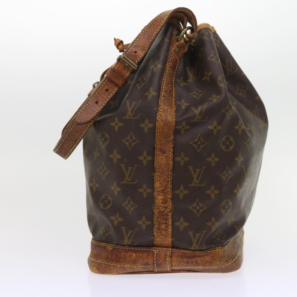 LOUIS VUITTON Monogram Noe Shoulder Bag M42224 LV Auth 56025