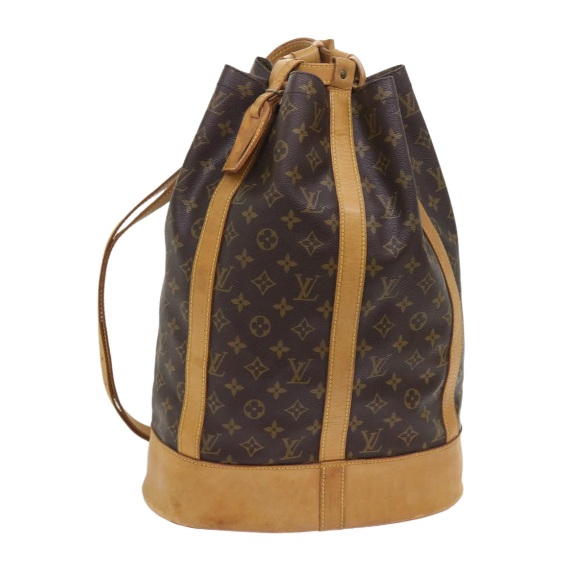 LOUIS VUITTON Monogram Randonnee GM Shoulder Bag M42244 LV Auth 56032