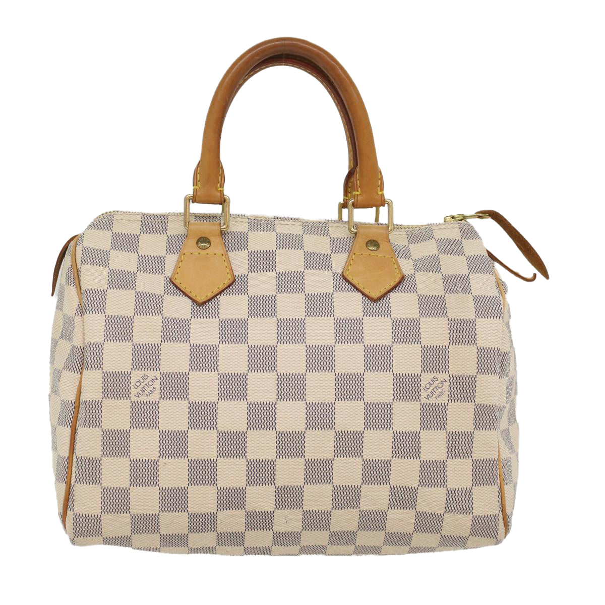 LOUIS VUITTON Damier Azur Speedy 25 Hand Bag N41534 LV Auth 56034