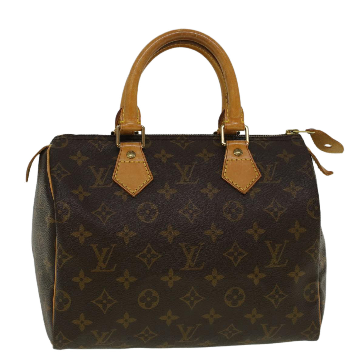 LOUIS VUITTON Monogram Speedy 25 Hand Bag M41528 LV Auth 56035