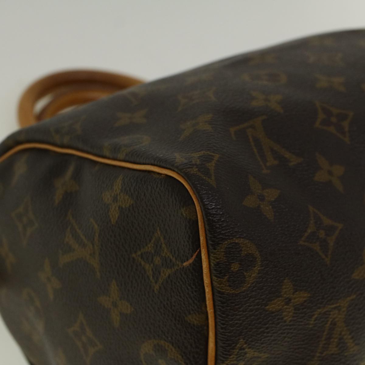 LOUIS VUITTON Monogram Speedy 25 Hand Bag M41528 LV Auth 56035