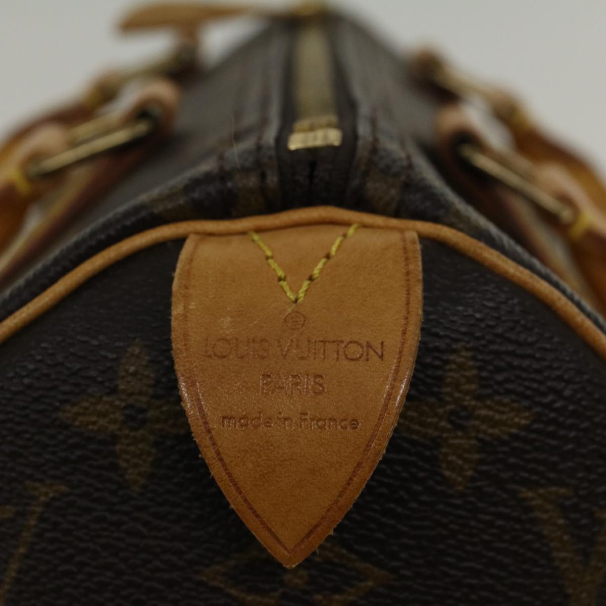 LOUIS VUITTON Monogram Speedy 25 Hand Bag M41528 LV Auth 56035