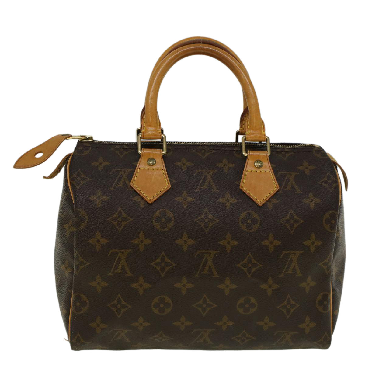 LOUIS VUITTON Monogram Speedy 25 Hand Bag M41528 LV Auth 56035