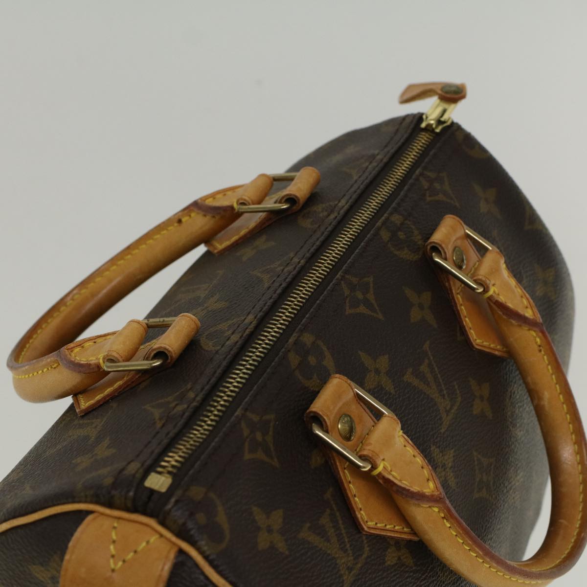 LOUIS VUITTON Monogram Speedy 25 Hand Bag M41528 LV Auth 56035