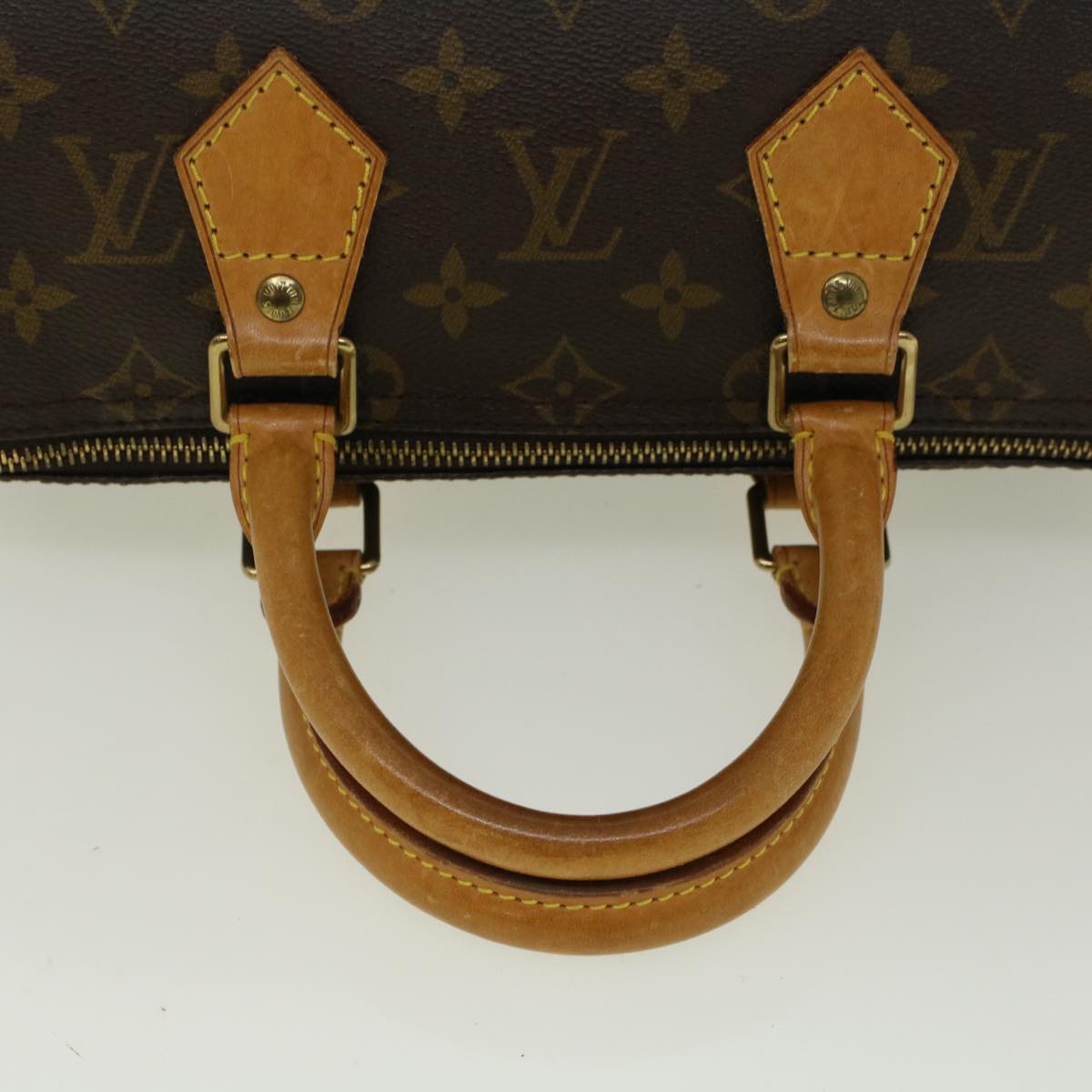 LOUIS VUITTON Monogram Speedy 25 Hand Bag M41528 LV Auth 56035