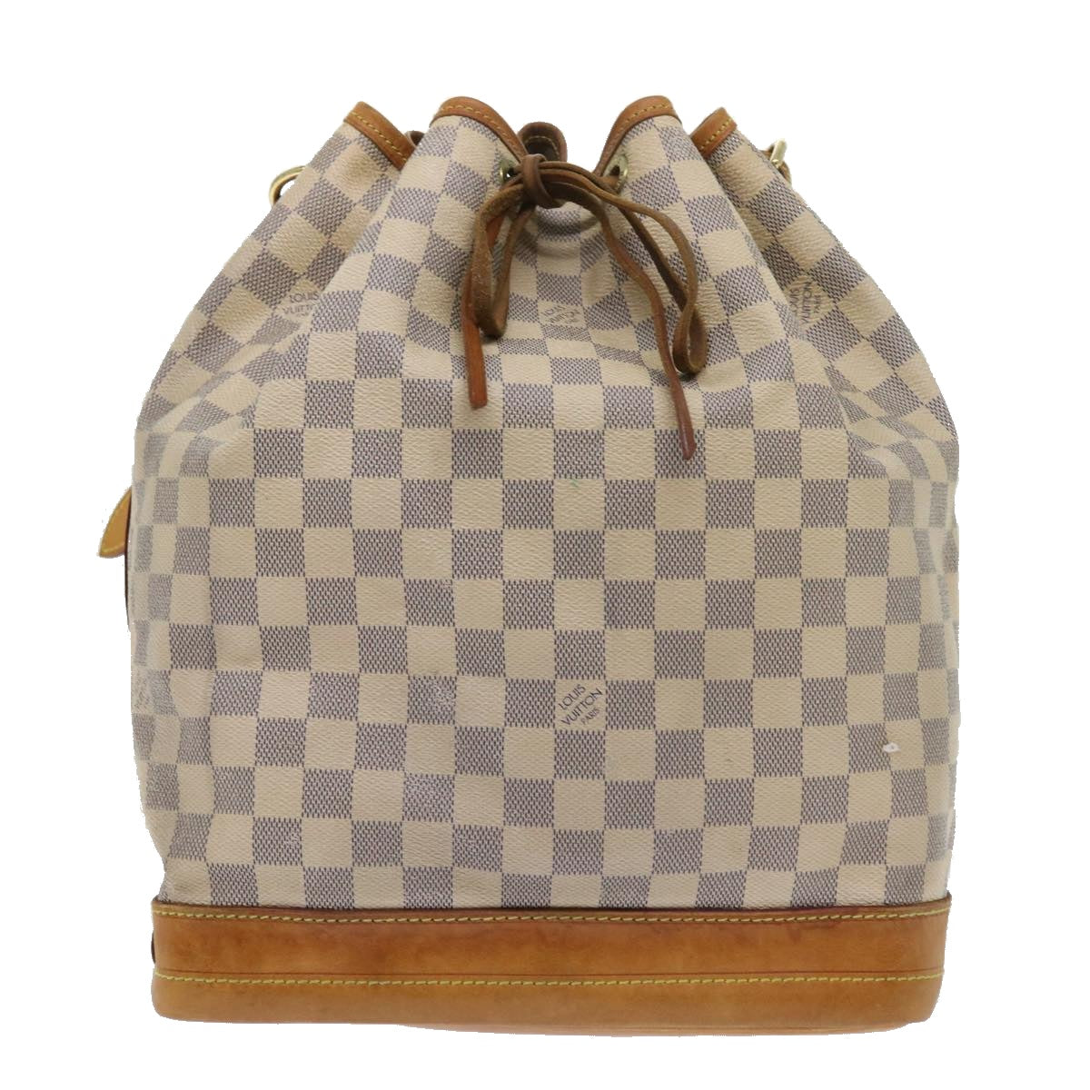 LOUIS VUITTON Damier Azur Noe Shoulder Bag N42222 LV Auth 56040