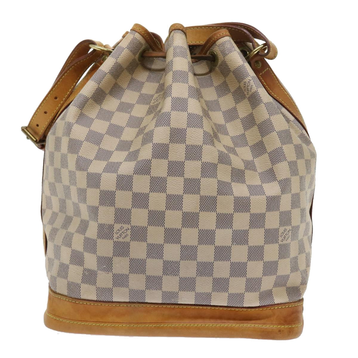 LOUIS VUITTON Damier Azur Noe Shoulder Bag N42222 LV Auth 56040 - 0