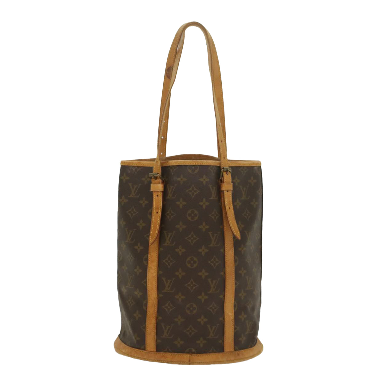 LOUIS VUITTON Monogram Bucket GM Shoulder Bag M42236 LV Auth 56095