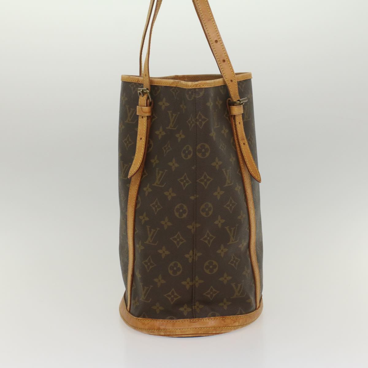 LOUIS VUITTON Monogram Bucket GM Shoulder Bag M42236 LV Auth 56095