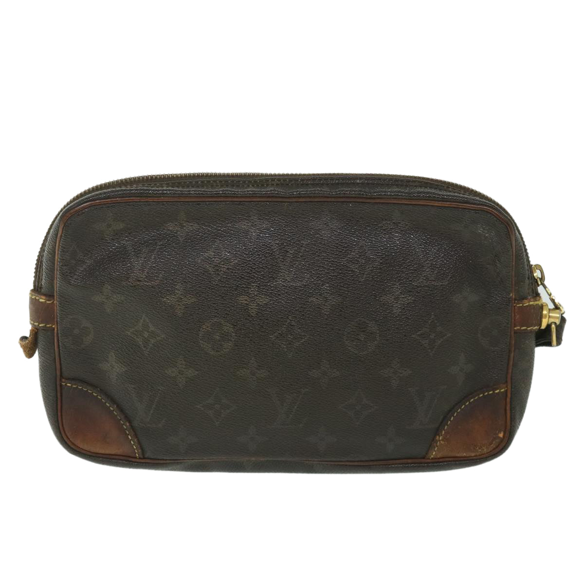 LOUIS VUITTON Monogram Marly Dragonne GM Clutch Bag M51825 LV Auth 56104 - 0