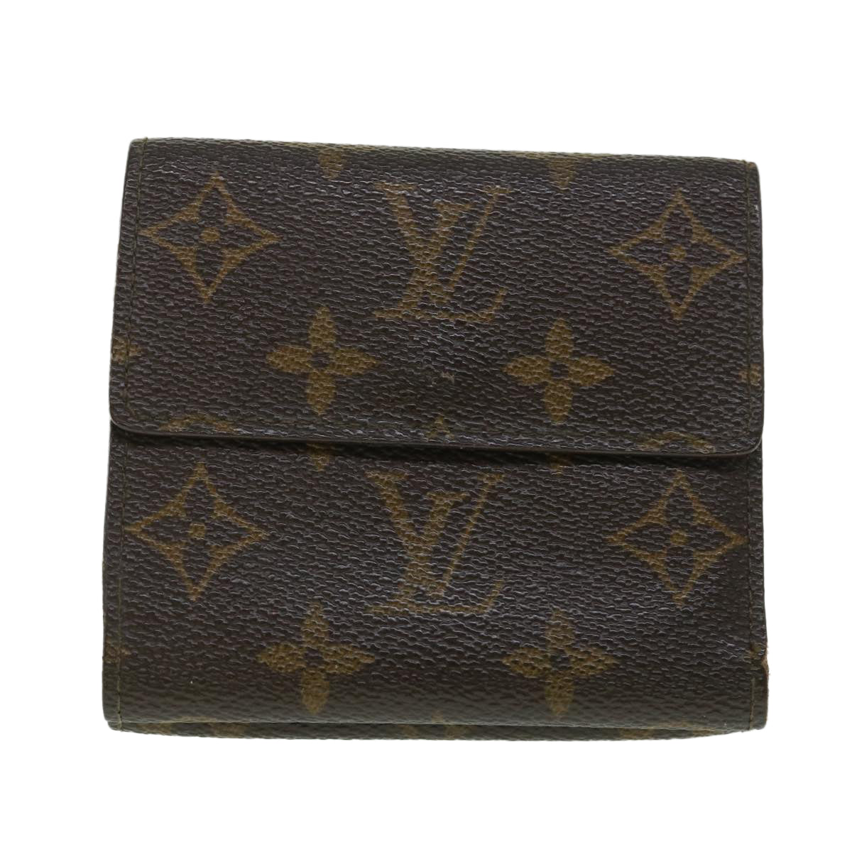 LOUIS VUITTON Monogram Portefeuille Elise Wallet M61654 LV Auth 56111 - 0