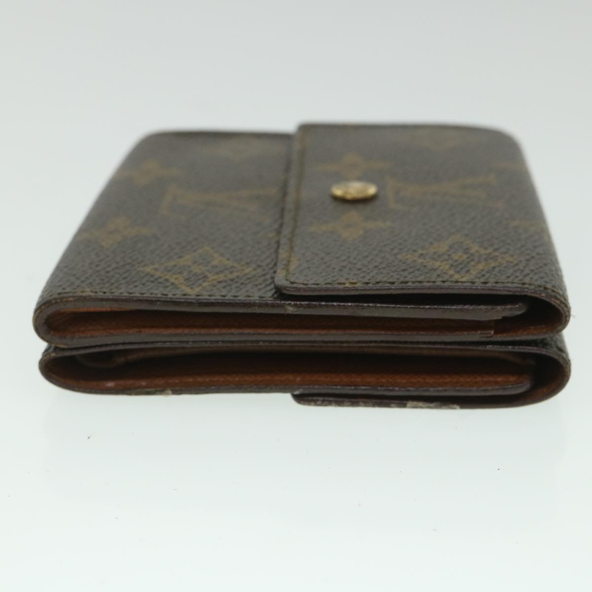 LOUIS VUITTON Monogram Portefeuille Elise Wallet M61654 LV Auth 56111