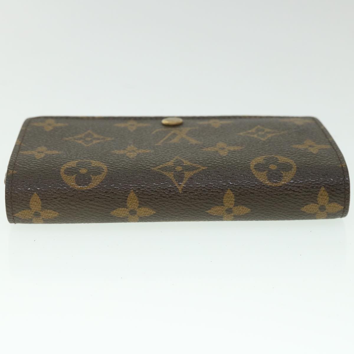 LOUIS VUITTON Monogram Porte Monnaie Billets Tresor Wallet M61730 LV Auth 56113