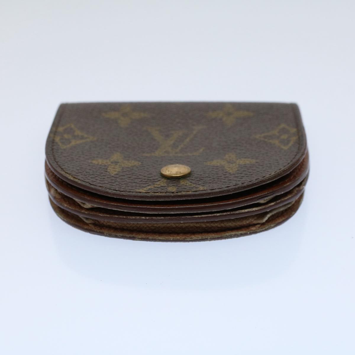 LOUIS VUITTON Monogram Porte Monnaie Guze Coin Purse M61970 LV Auth 56124