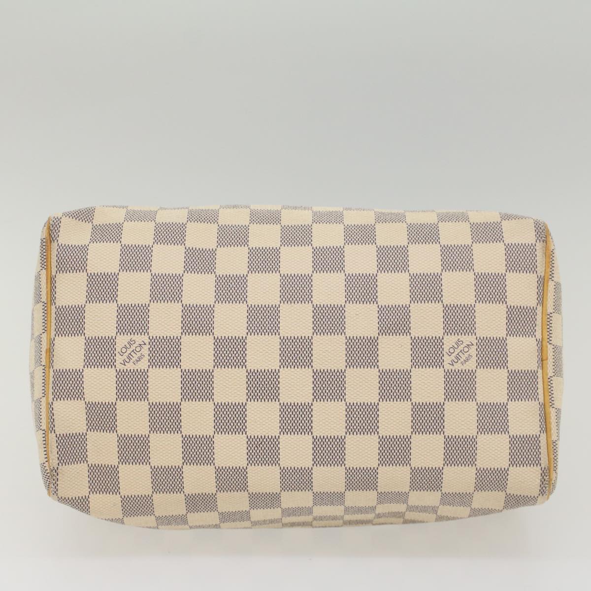 LOUIS VUITTON Damier Azur Speedy 25 Hand Bag N41534 LV Auth 56143