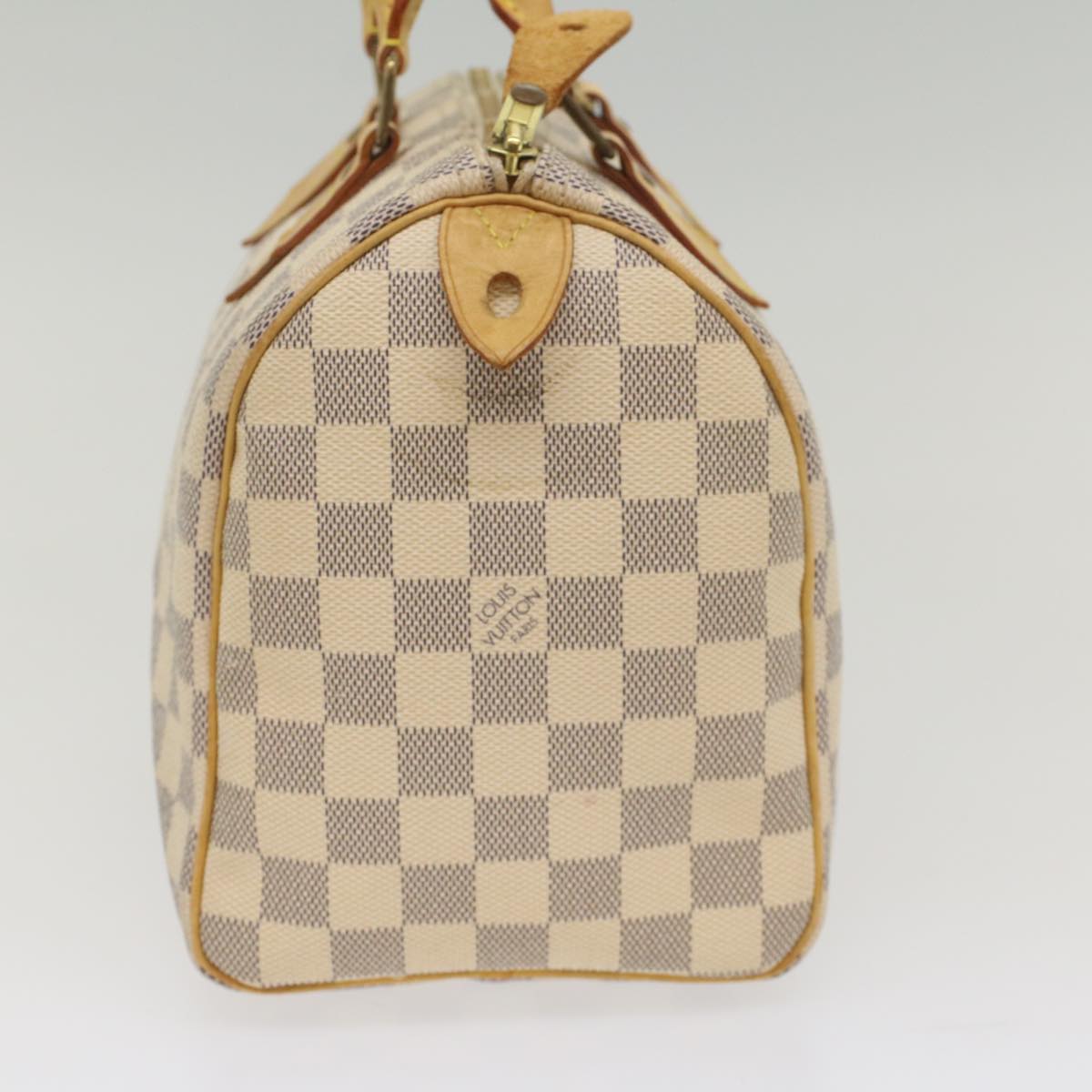 LOUIS VUITTON Damier Azur Speedy 25 Hand Bag N41534 LV Auth 56143