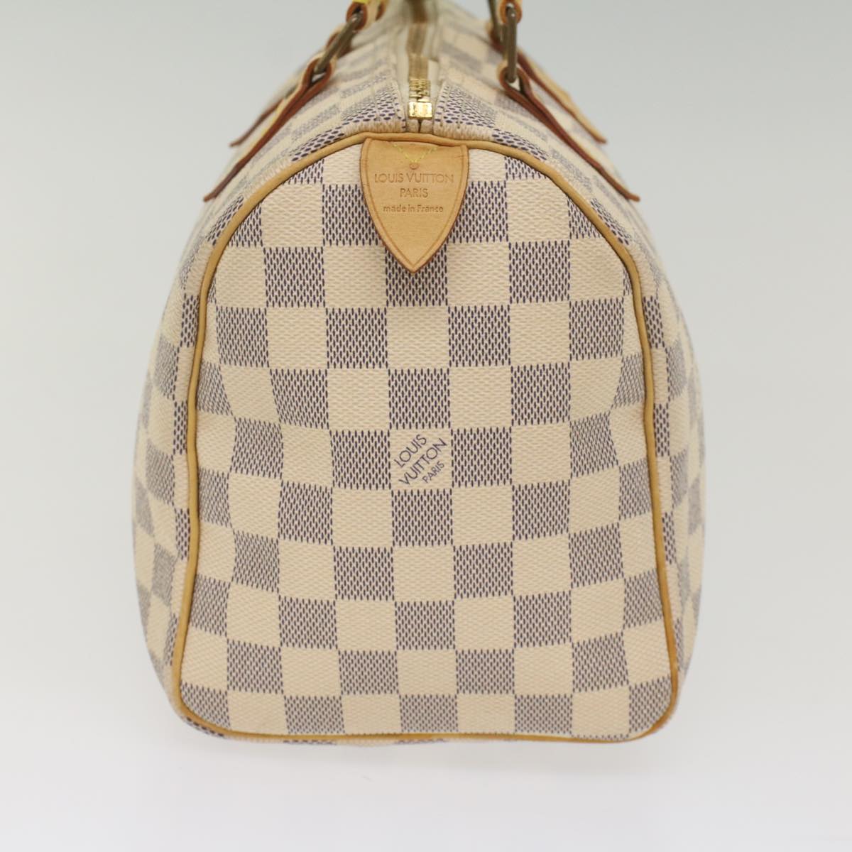 LOUIS VUITTON Damier Azur Speedy 25 Hand Bag N41534 LV Auth 56143