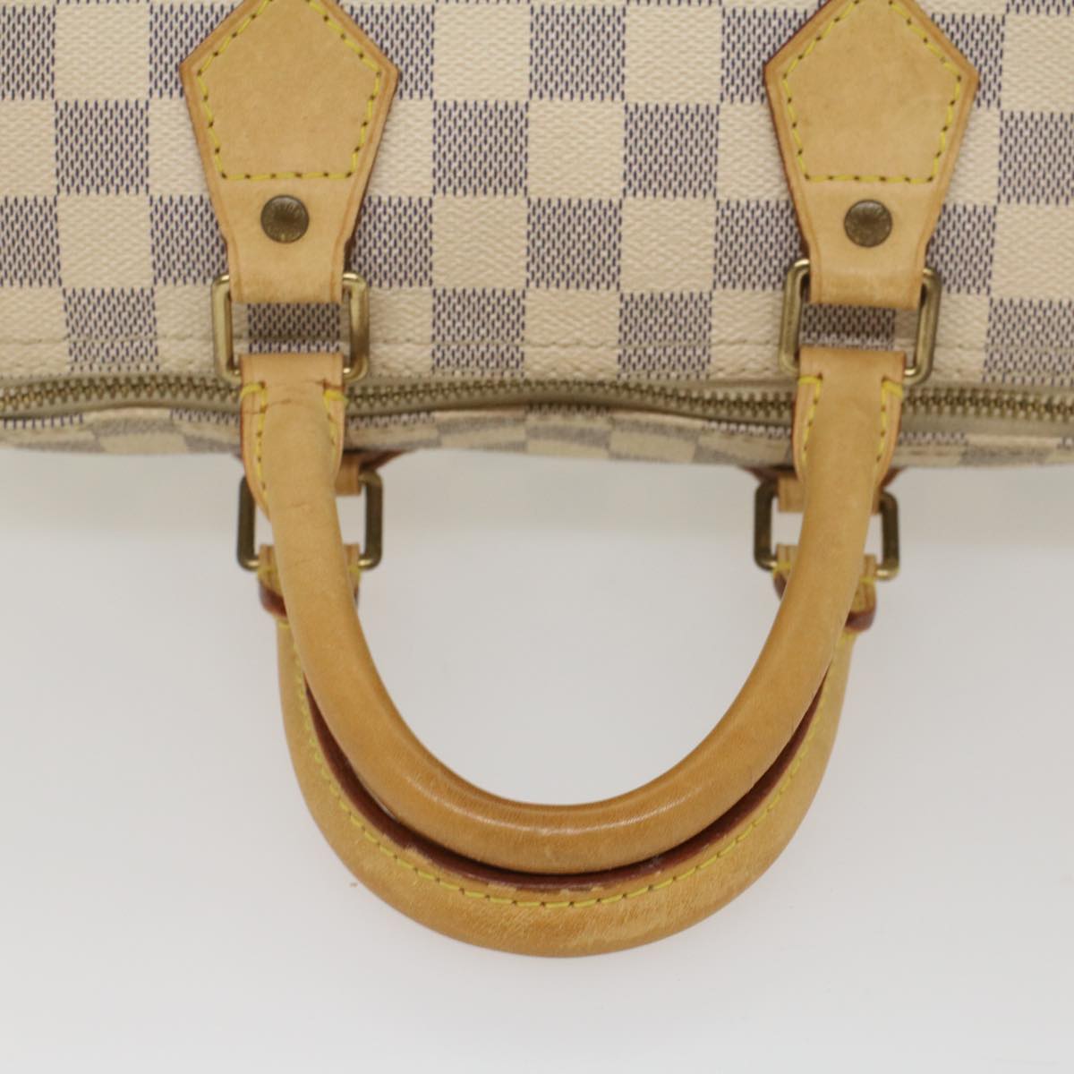 LOUIS VUITTON Damier Azur Speedy 25 Hand Bag N41534 LV Auth 56143