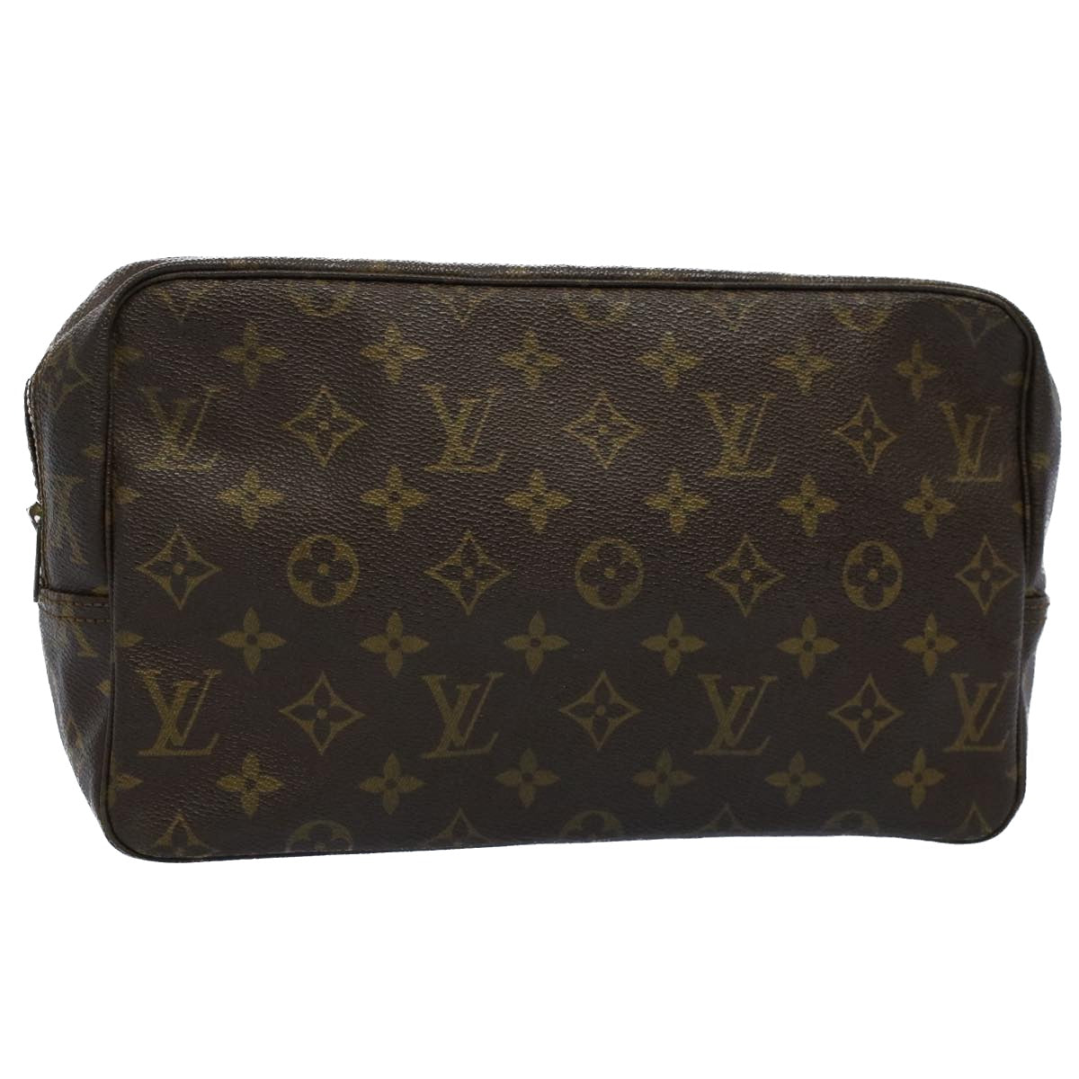 LOUIS VUITTON Monogram Trousse Toilette 28 Clutch Bag M47522 LV Auth 56177