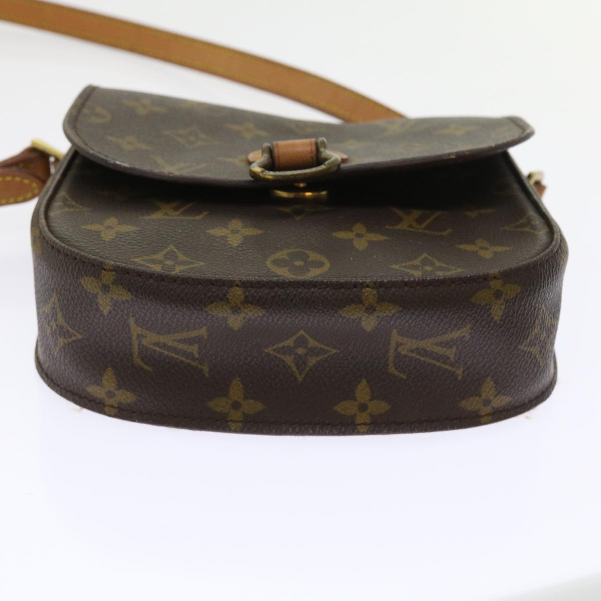 LOUIS VUITTON Monogram Saint Cloud PM Shoulder Bag M51244 LV Auth 56179