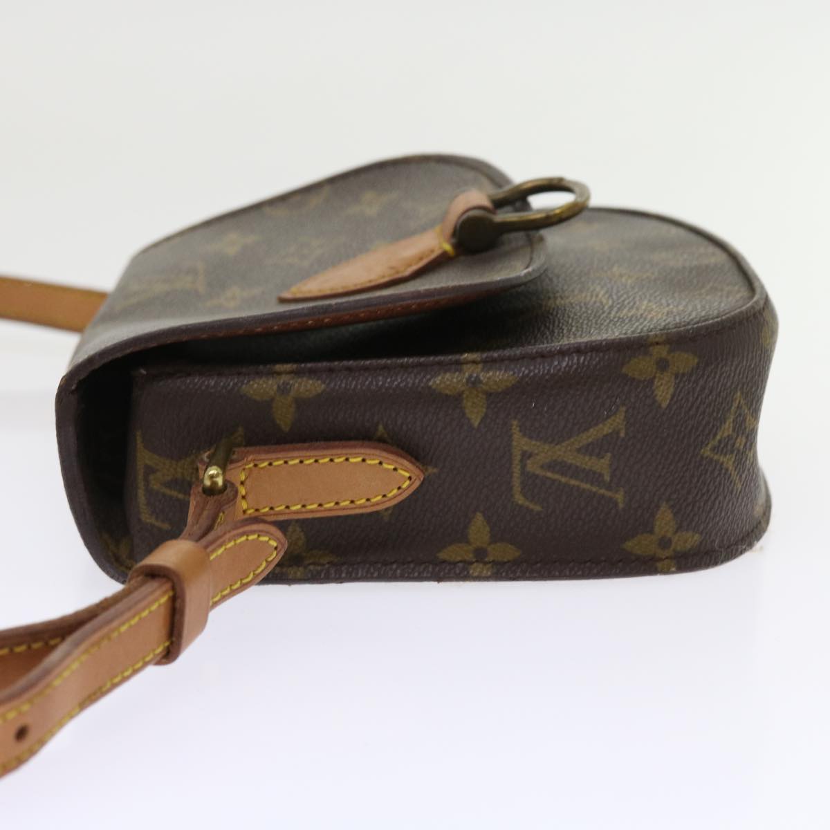 LOUIS VUITTON Monogram Saint Cloud PM Shoulder Bag M51244 LV Auth 56179