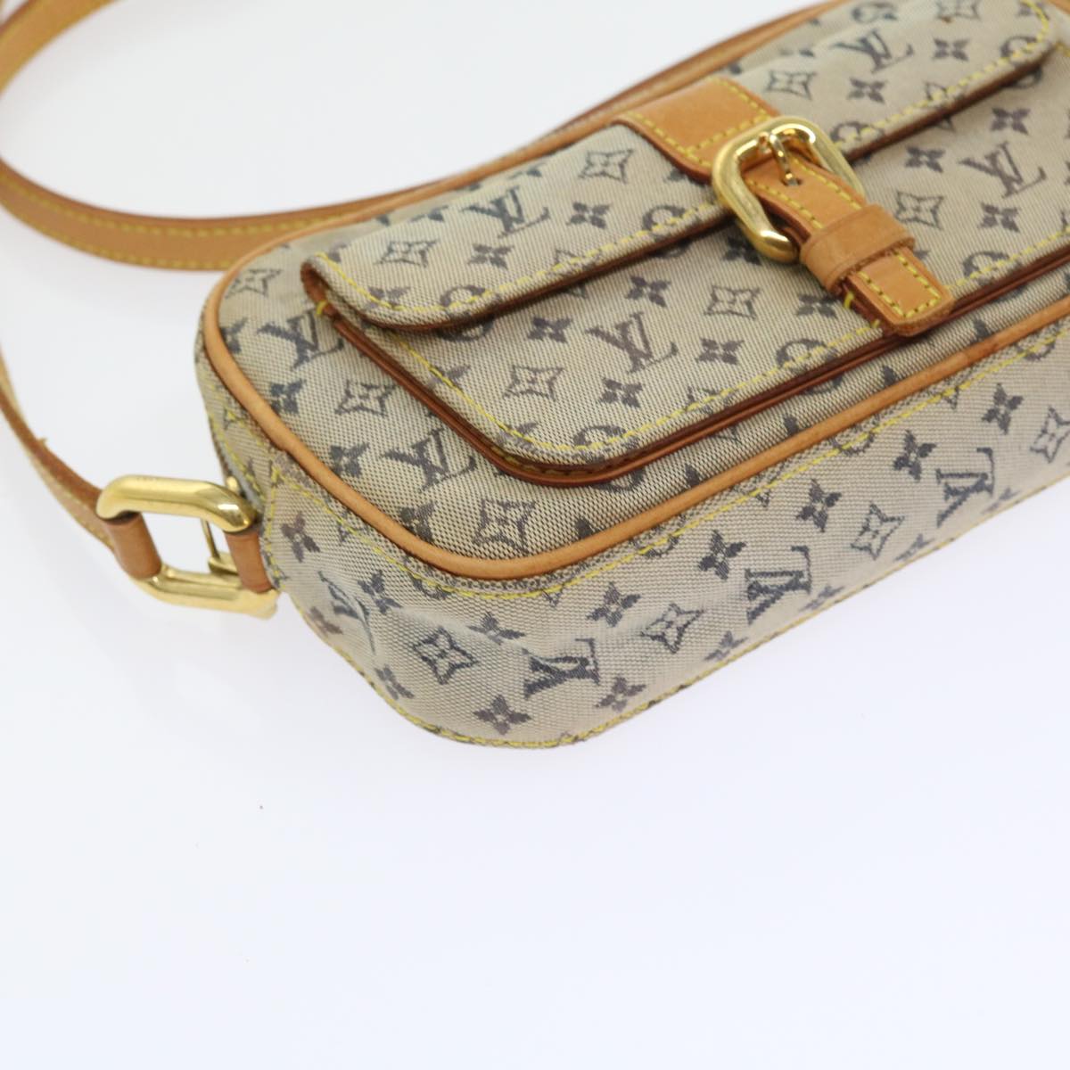 LOUIS VUITTON Monogram Mini Juliet MM Shoulder Bag Blue M92004 LV Auth 56190