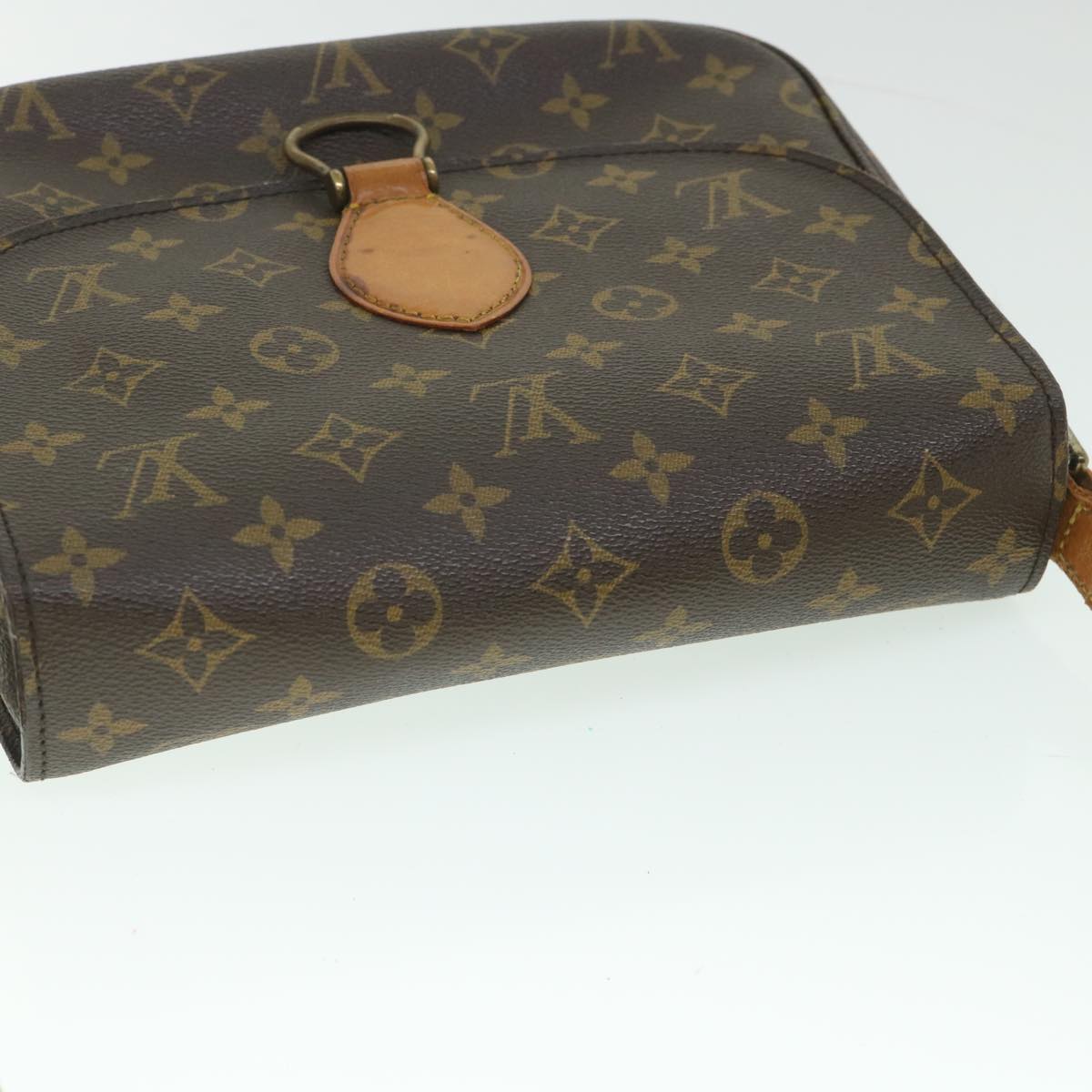 LOUIS VUITTON Monogram Saint Cloud GM Shoulder Bag M51242 LV Auth 56208