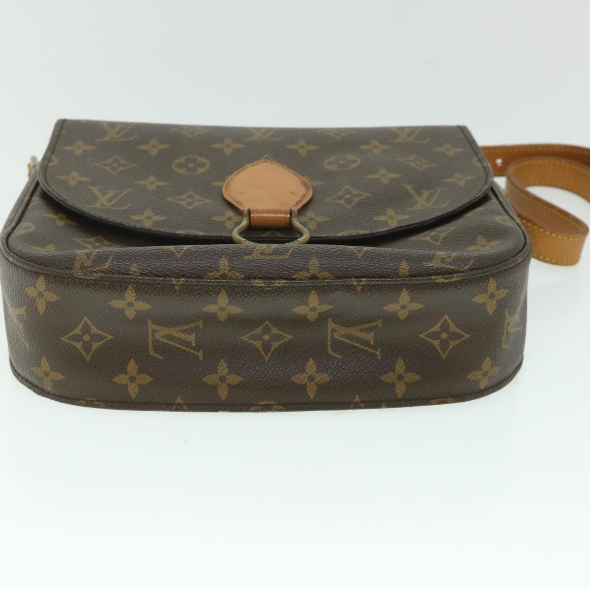 LOUIS VUITTON Monogram Saint Cloud GM Shoulder Bag M51242 LV Auth 56208