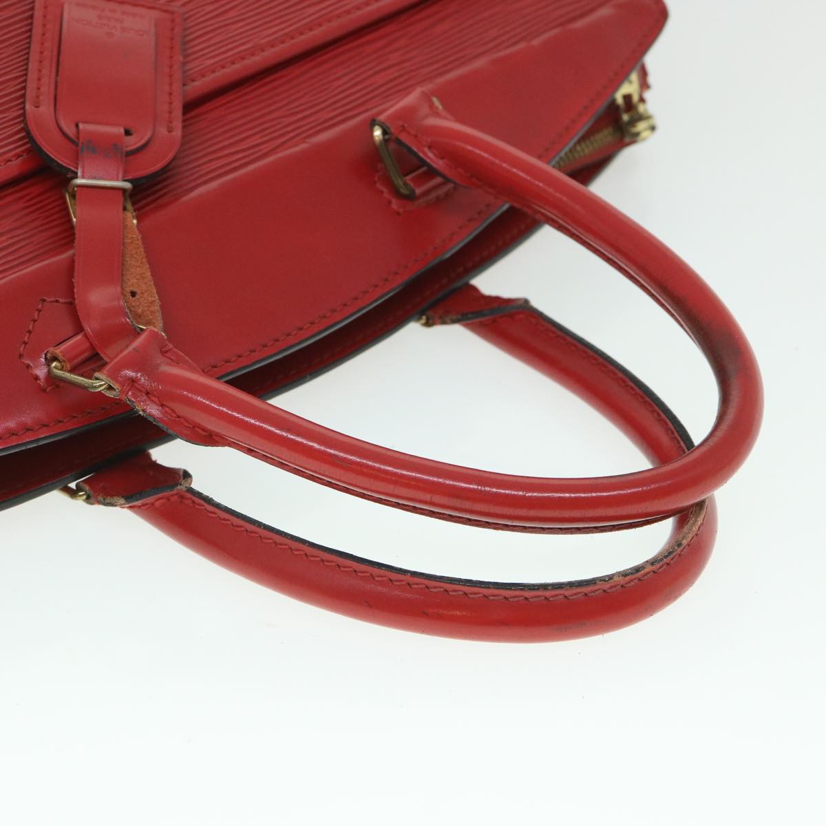 LOUIS VUITTON Epi Riviera Hand Bag Red M48187 LV Auth 56223