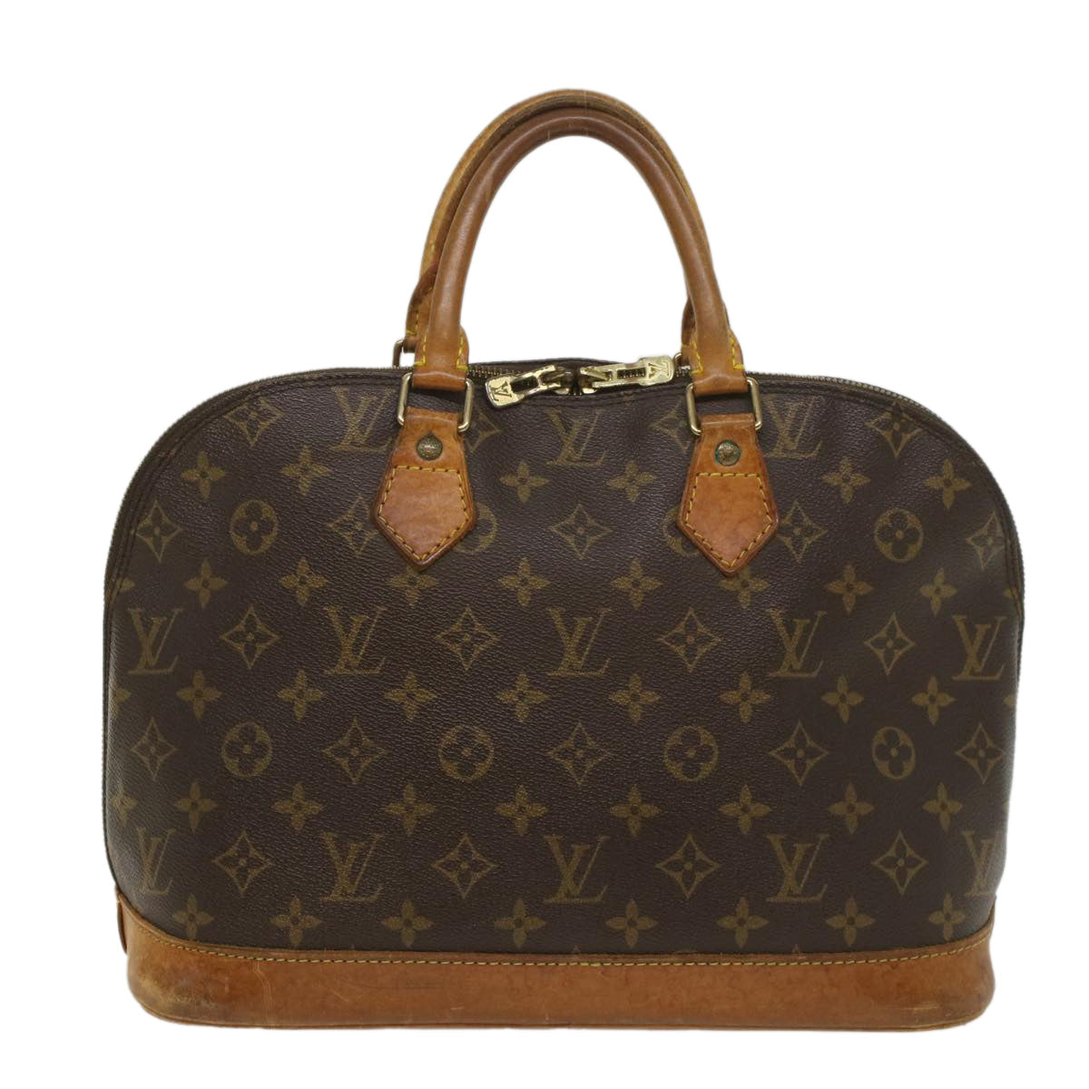 LOUIS VUITTON Monogram Alma Hand Bag M51130 LV Auth 56224