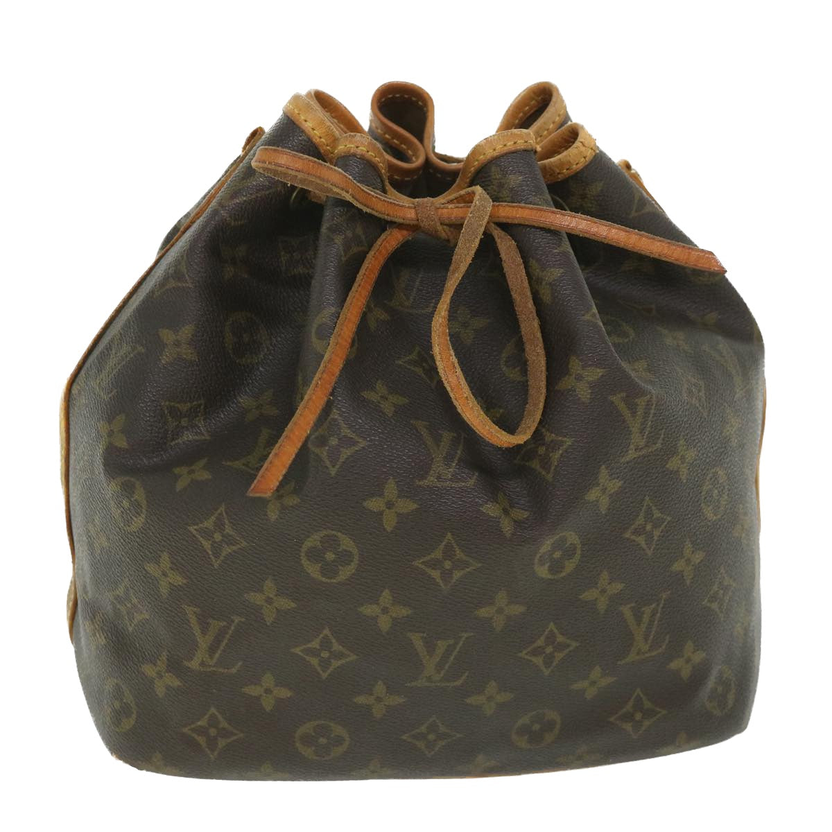 LOUIS VUITTON Monogram Petit Noe Shoulder Bag M42226 LV Auth 56232