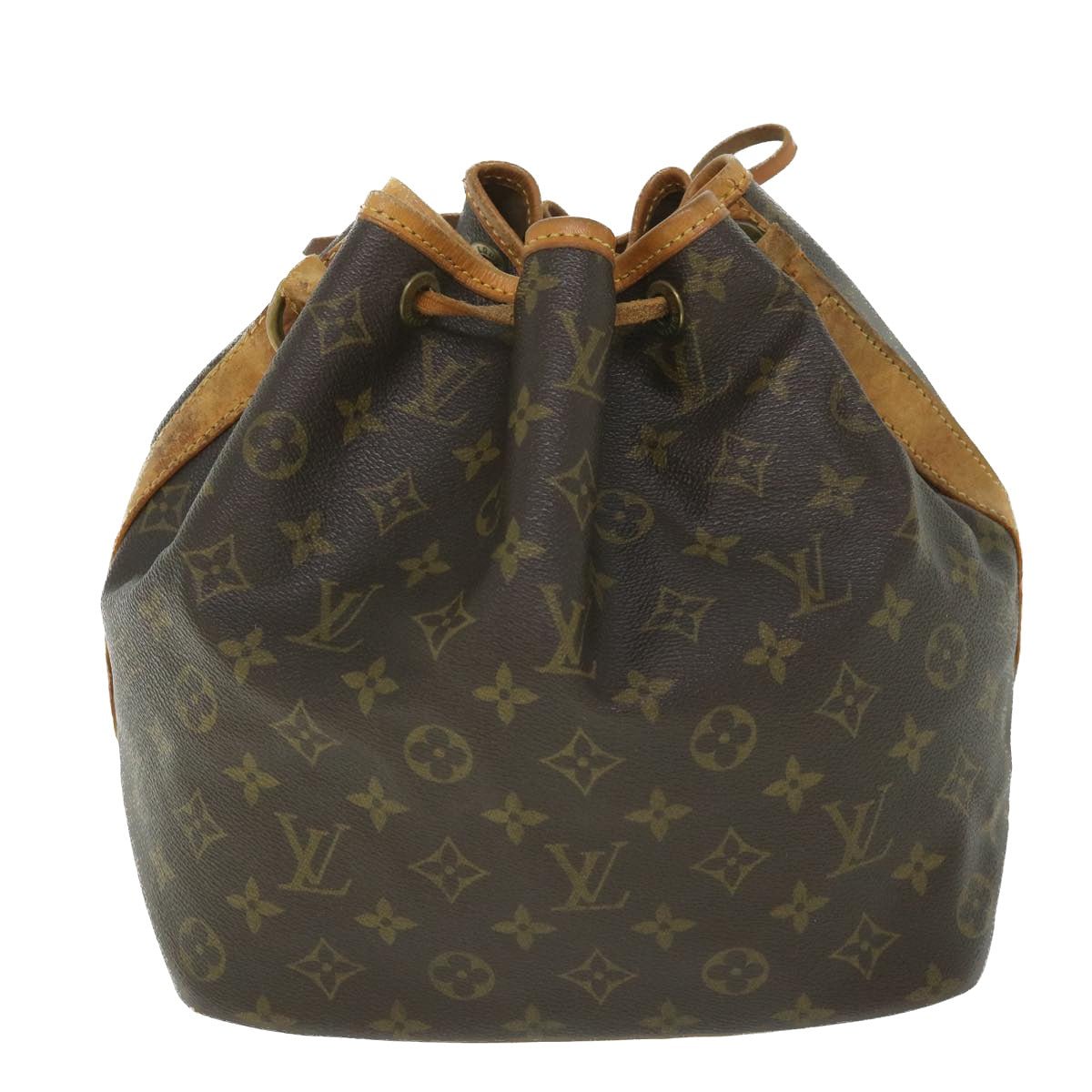 LOUIS VUITTON Monogram Petit Noe Shoulder Bag M42226 LV Auth 56232