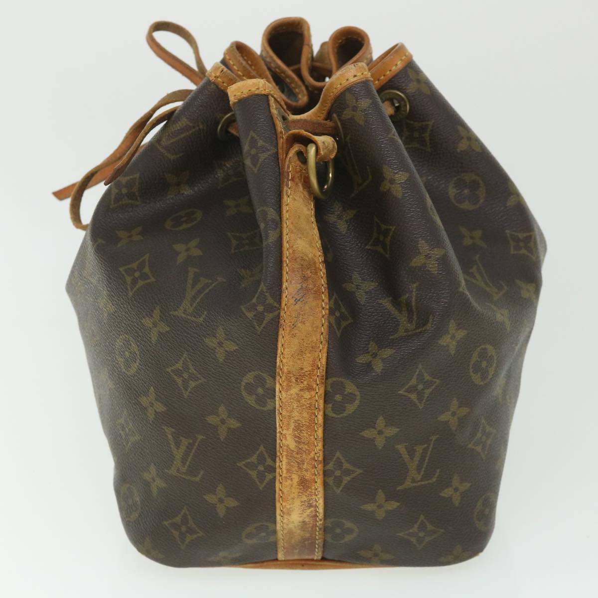 LOUIS VUITTON Monogram Petit Noe Shoulder Bag M42226 LV Auth 56232