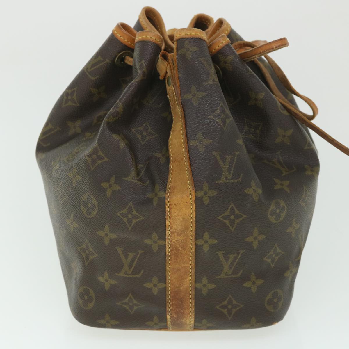 LOUIS VUITTON Monogram Petit Noe Shoulder Bag M42226 LV Auth 56232