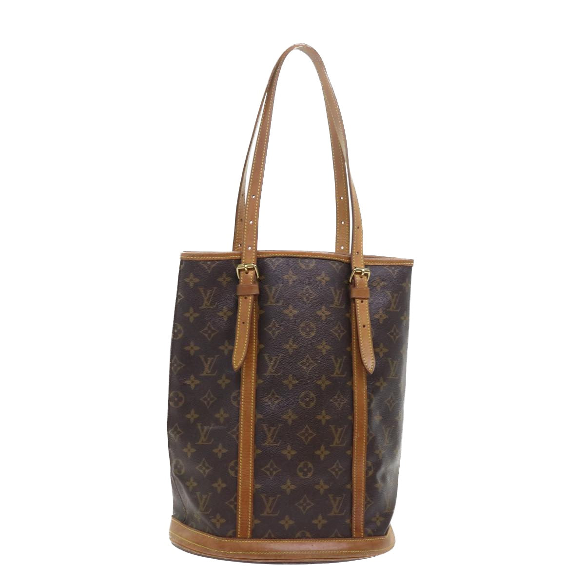 LOUIS VUITTON Monogram Bucket GM Shoulder Bag M42236 LV Auth 56238