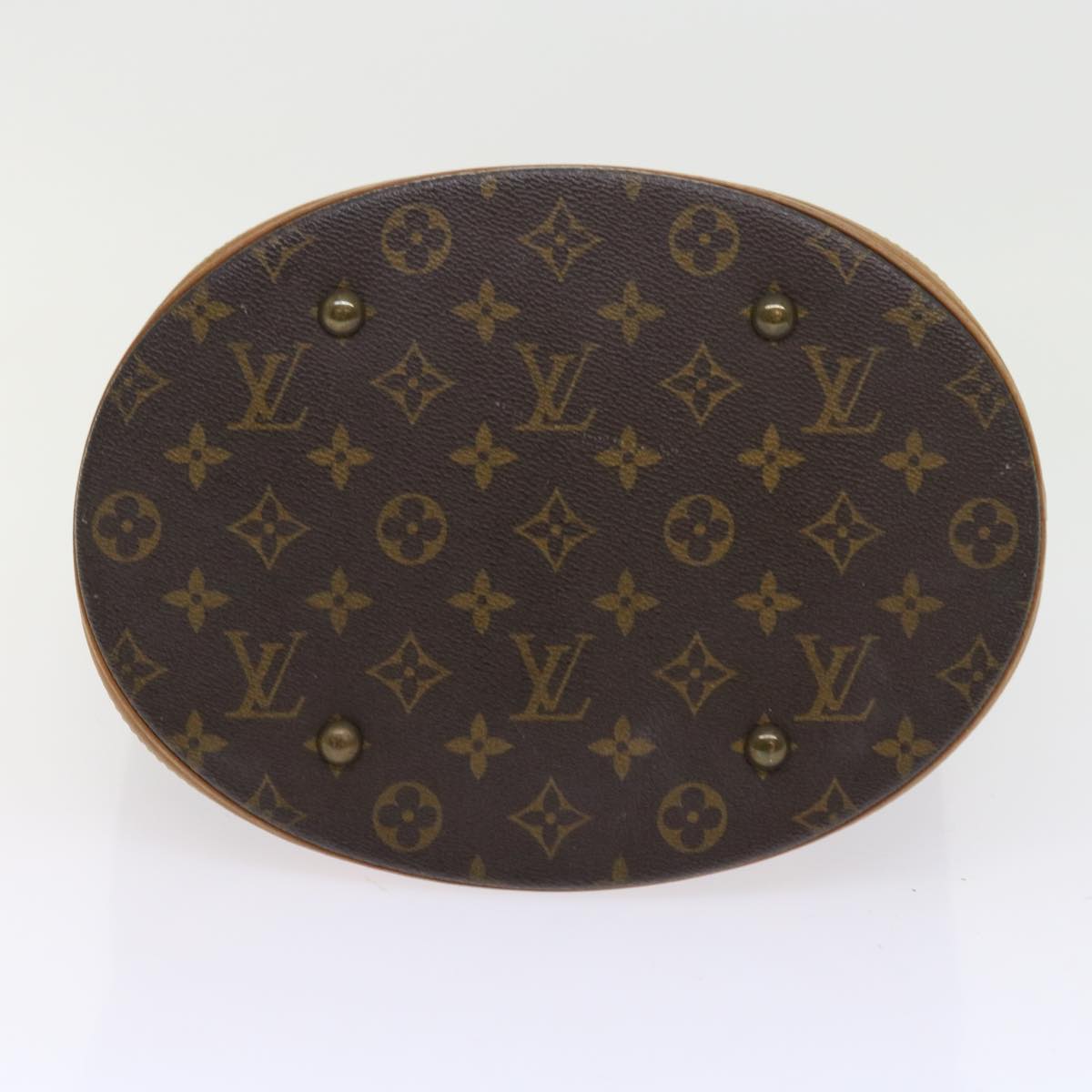 LOUIS VUITTON Monogram Bucket GM Shoulder Bag M42236 LV Auth 56238