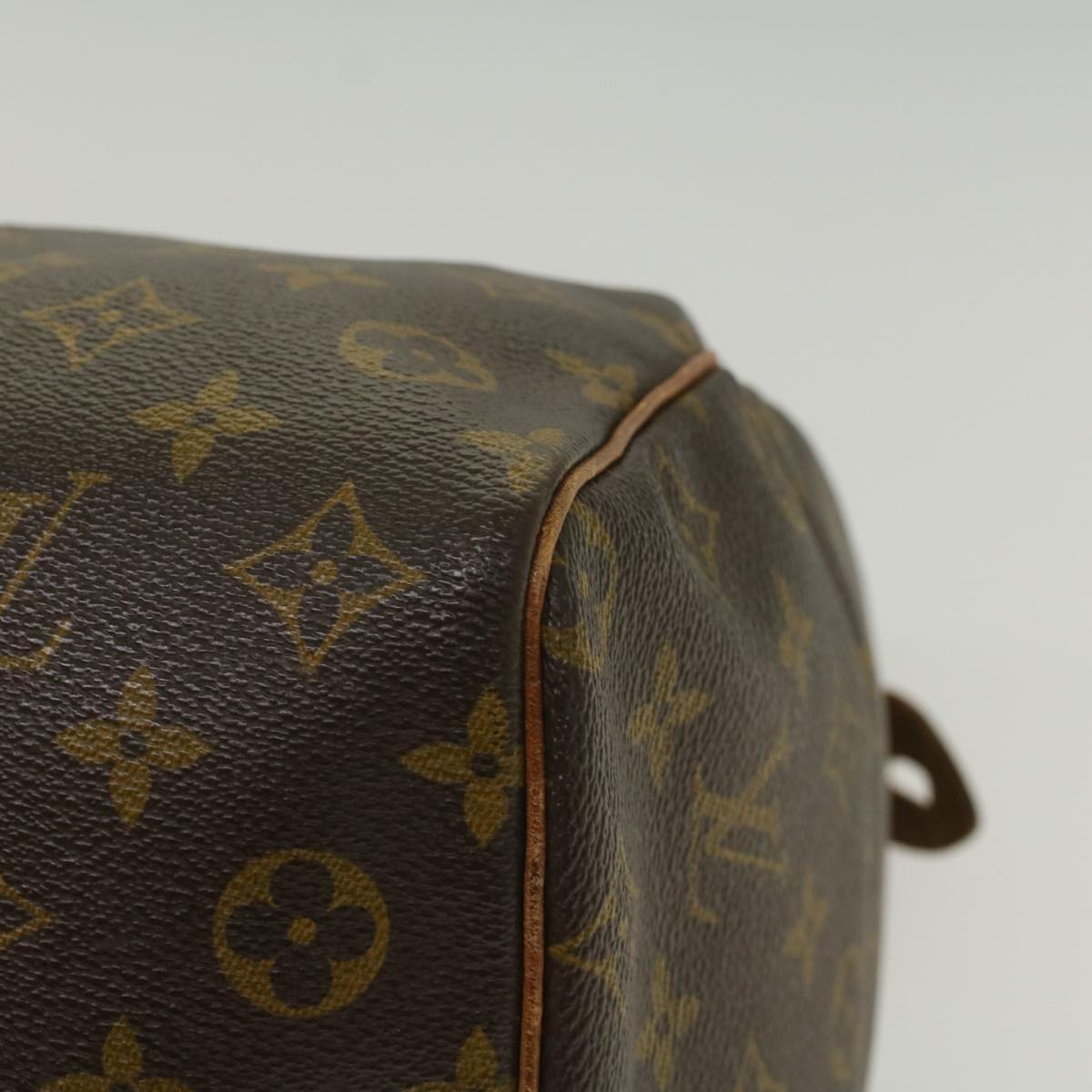 LOUIS VUITTON Monogram Speedy 35 Hand Bag M41524 LV Auth 56243